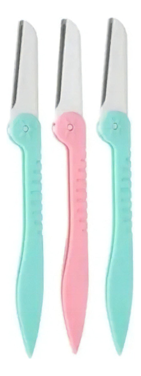 Afeitadoras Faciales Para Cejas Hoso 3 Cuchillas Descartables