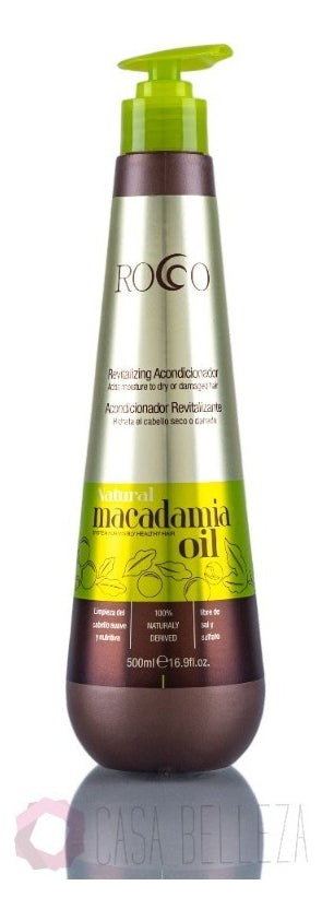 Shampoo Macadamia Oil 500 Ml Rocco(复制)