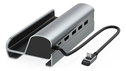 Hoso Dock Steam Deck 6en1 Hdmi 4k60hz Usb3.0 Pd100w