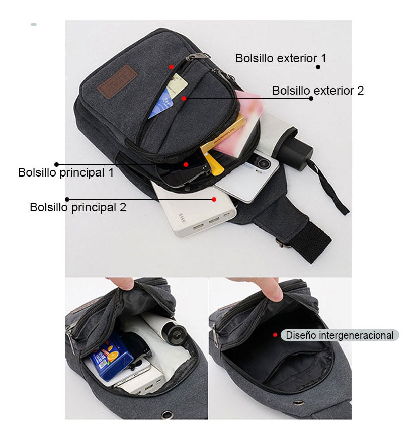 Bolsos Banano Deportivos Riñoneras Para Hombres Y Mujeres