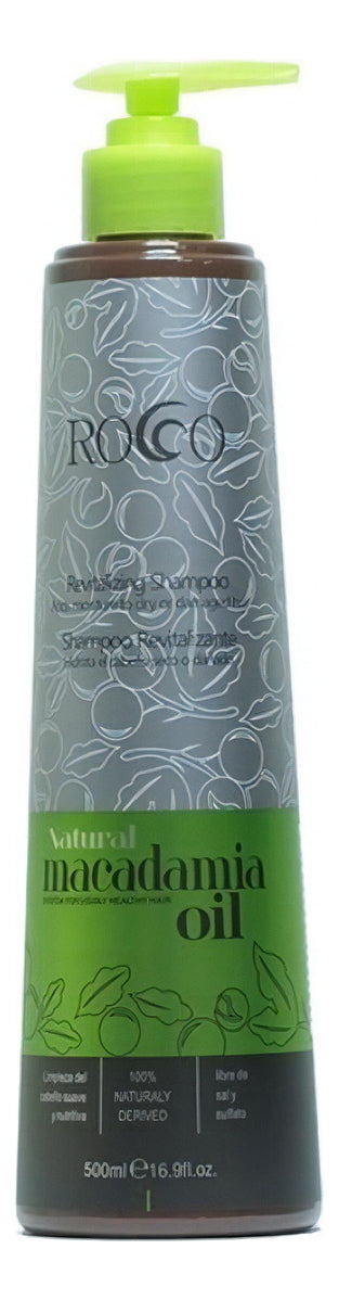Shampoo Macadamia Oil 500 Ml Rocco(复制)
