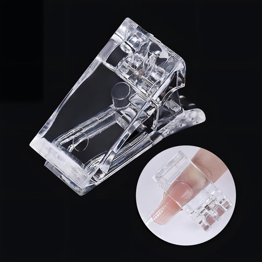 3 Pinza Para Polygel O Clip Para Moldes Dual System Polygel