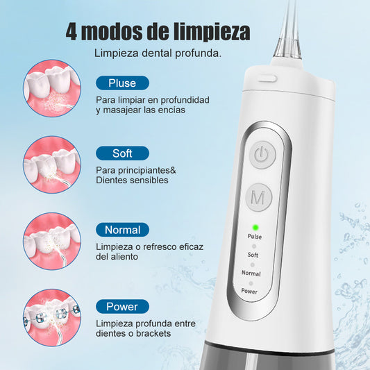 Irrigador Bucal Genérica M139plus Inalámbrico 130 Psi