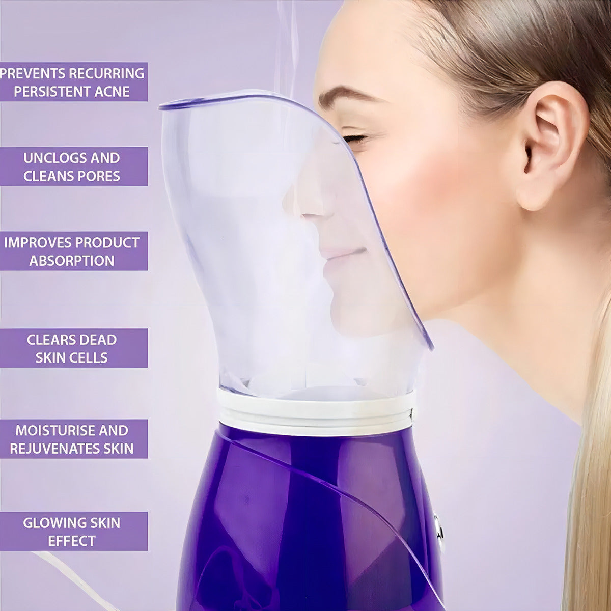 Vaporizador Facial Eléctrico Phyopus Ph-718 -