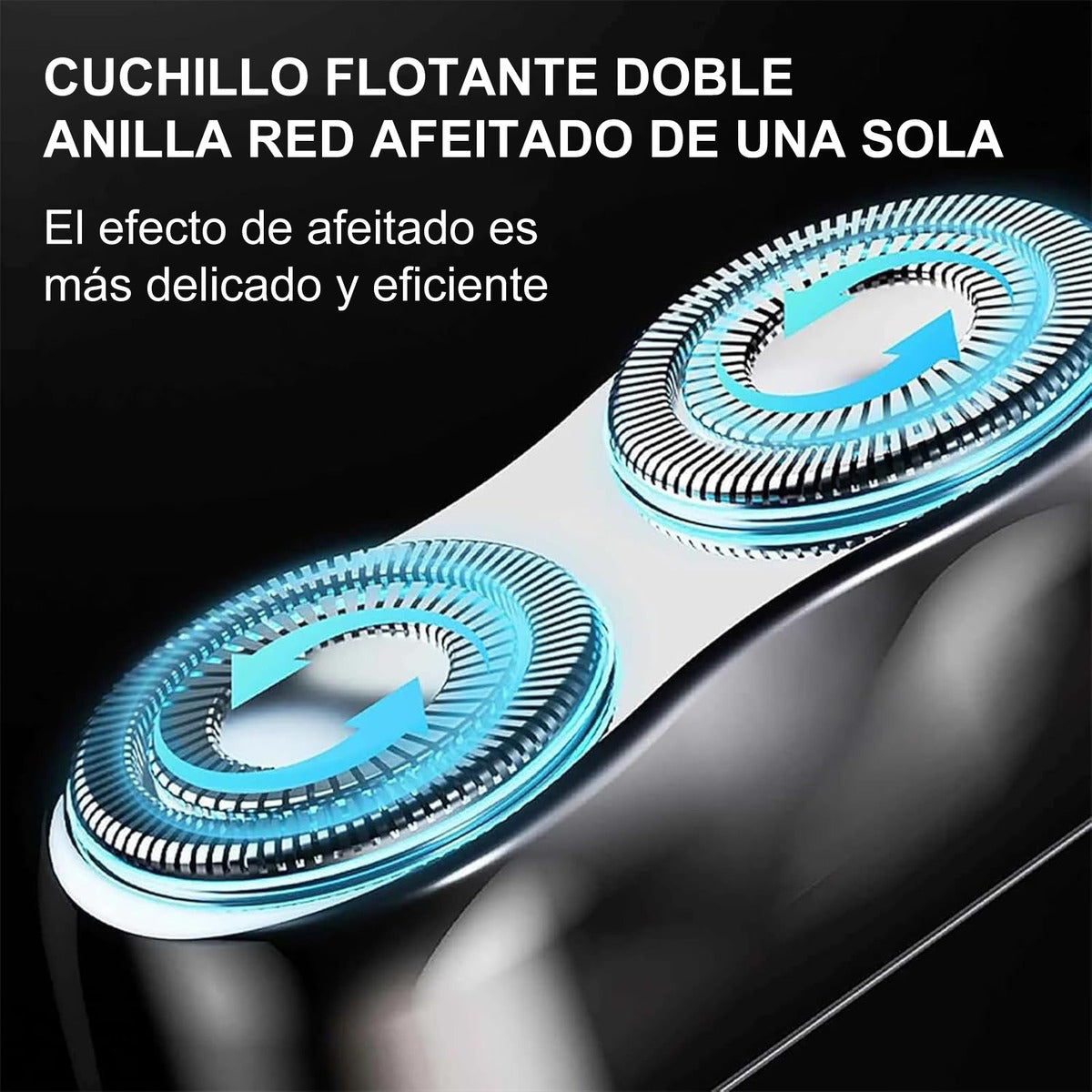 Afeitadora Magnética Portátil Eléctrica Acero Inoxidable
