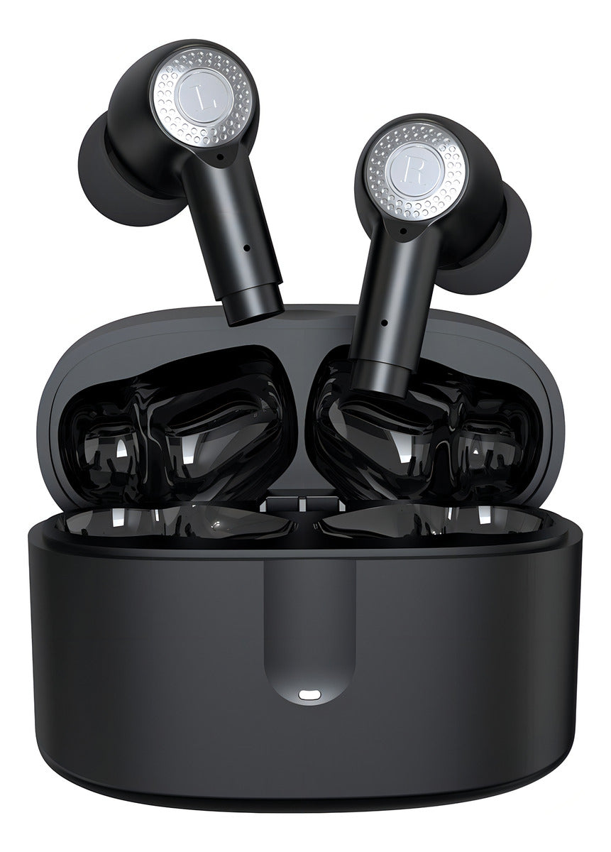 Audífonos Inalámbricos Hoso J9 Bluetooth Anc Enc Hi-fi Batería Larga Negro