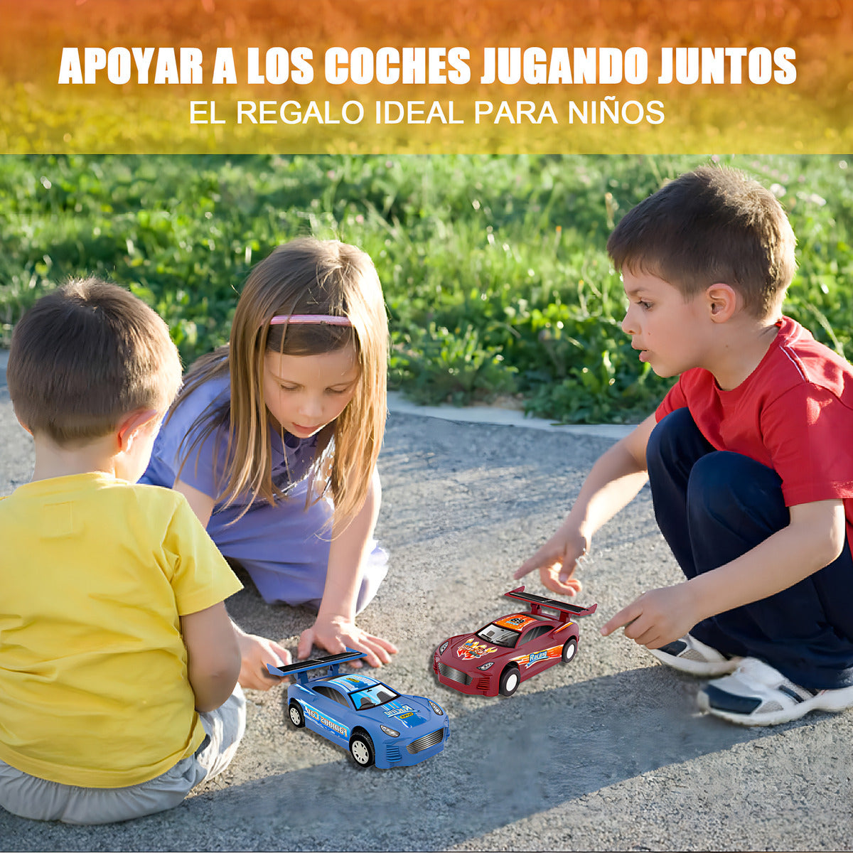 Auto Juguete De Energía Solar Educativo Robot De Niños Color Azul Acero Personaje Azul