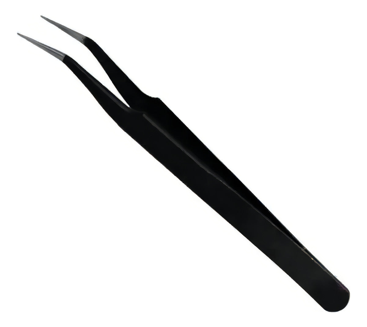 Pinza Curva Profesional Para Pestañas Negro