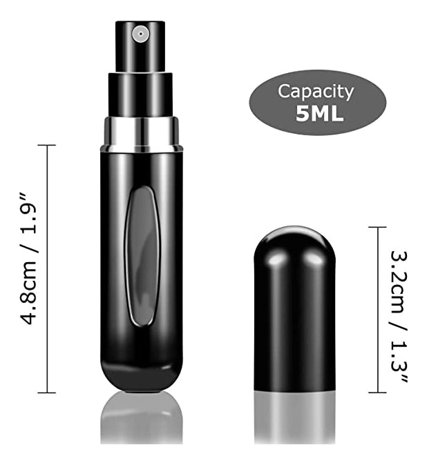 Botella Recargable Perfume Atomizador Portátil 5ml La Rose