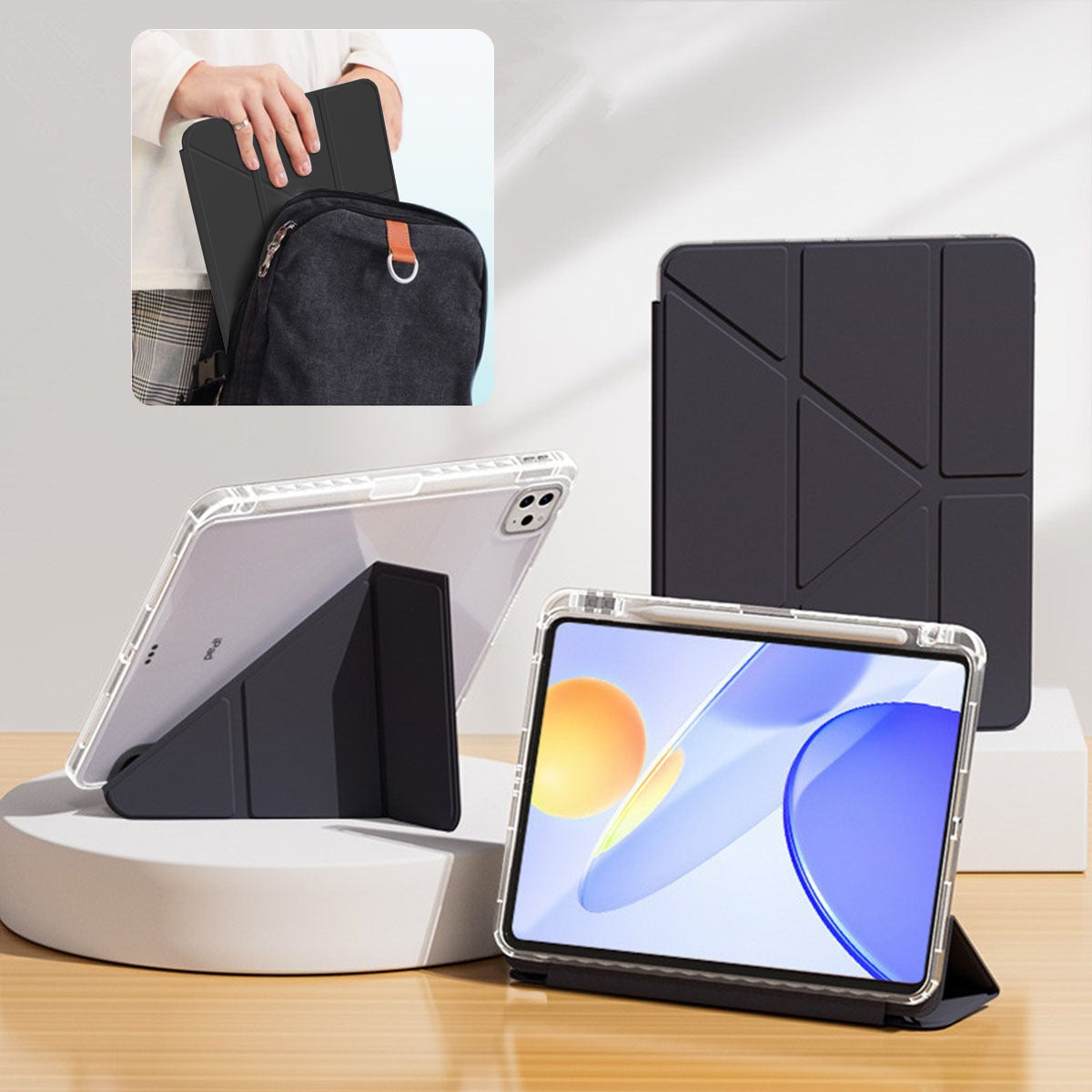 Funda iPad 7ma/8va/9na 10.2 Protector Antigolpe Con Soporte