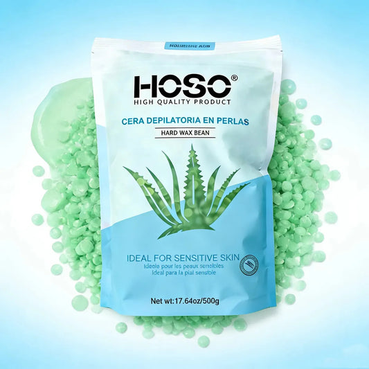 500g Cera Depilatoria Elástica Natural Película