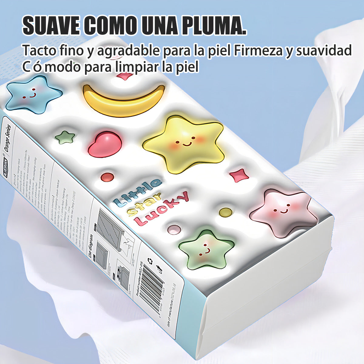 Servilleta De Papel Color Blanca Interfoliada 1280 Unidades Color Blanco
