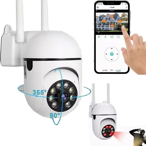 5g Cámara De Seguridad Wifi Audio Bidireccion Con Alarma