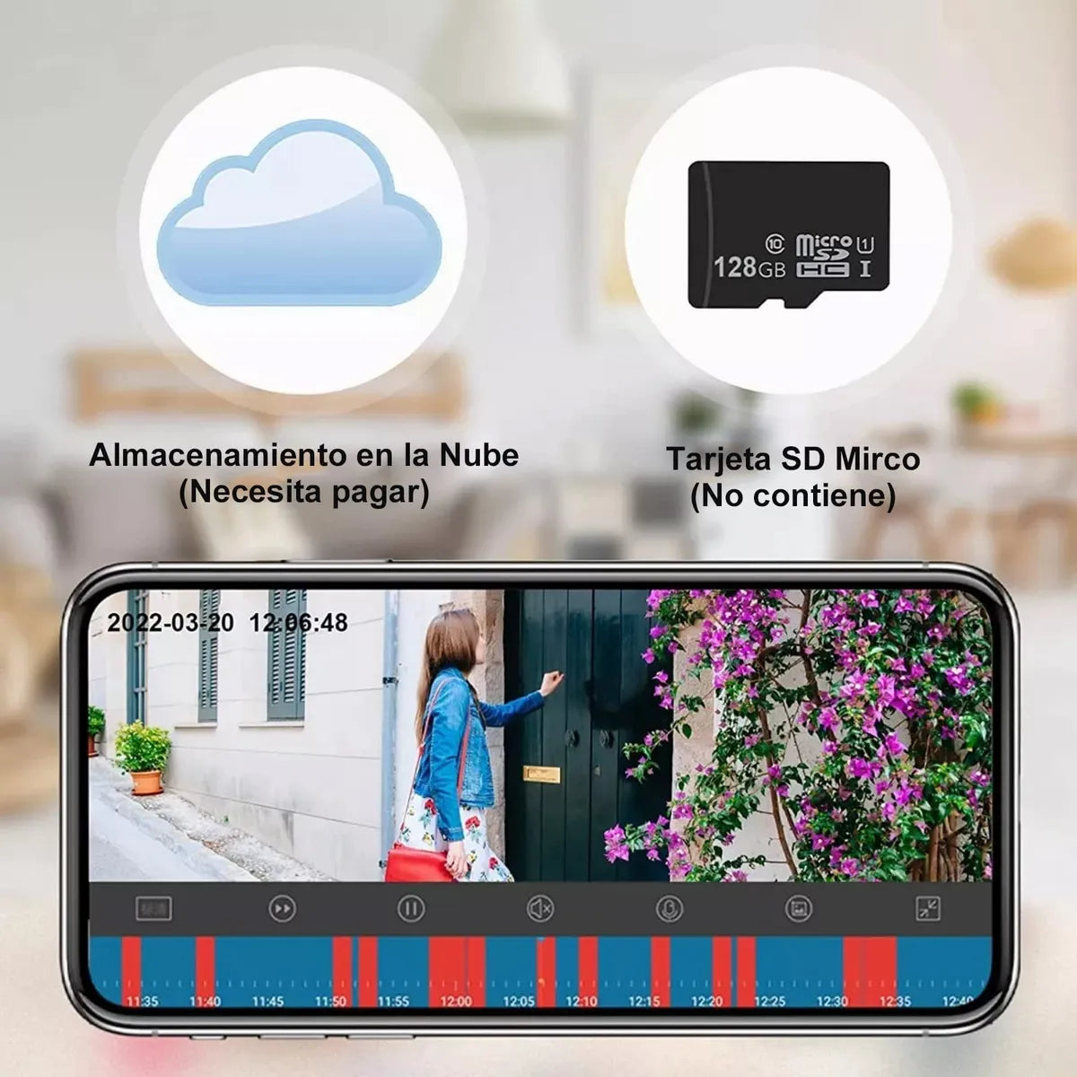 5g Cámara De Seguridad Wifi Audio Bidireccion Con Alarma