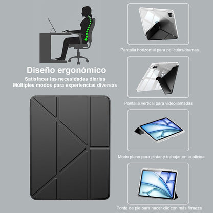 Funda iPad 7ma/8va/9na 10.2  Protector Antigolpe Con Soporte