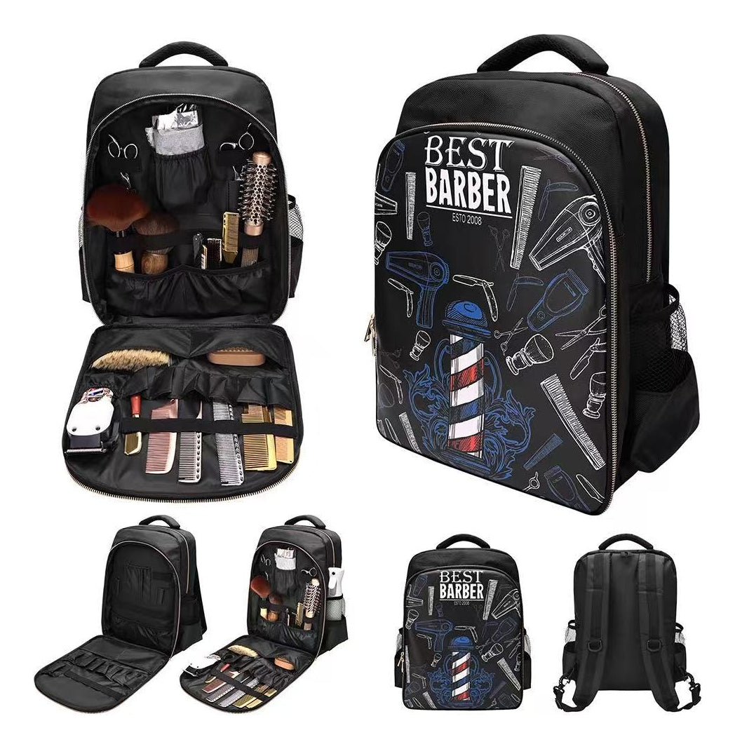 Mochila Organizadora Para Tijeras Maquina Barbero Portátil