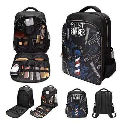 Mochila Organizadora Para Tijeras Maquina Barbero Portátil