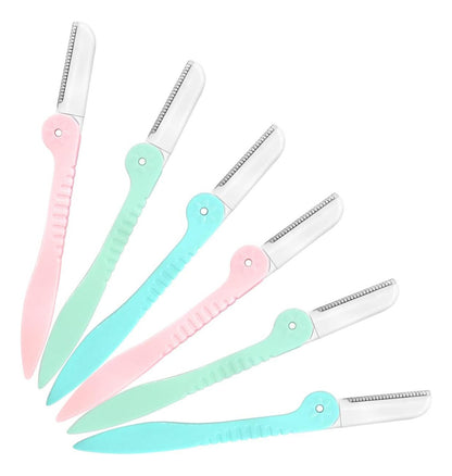 Afeitadoras Faciales Para Cejas Hoso 3 Cuchillas Descartables