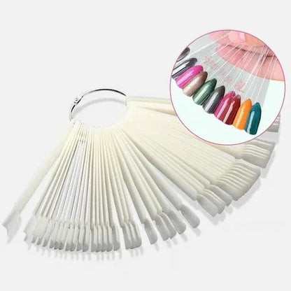 Muestrario De 50 Tips Uñas Para Practicar Manicure