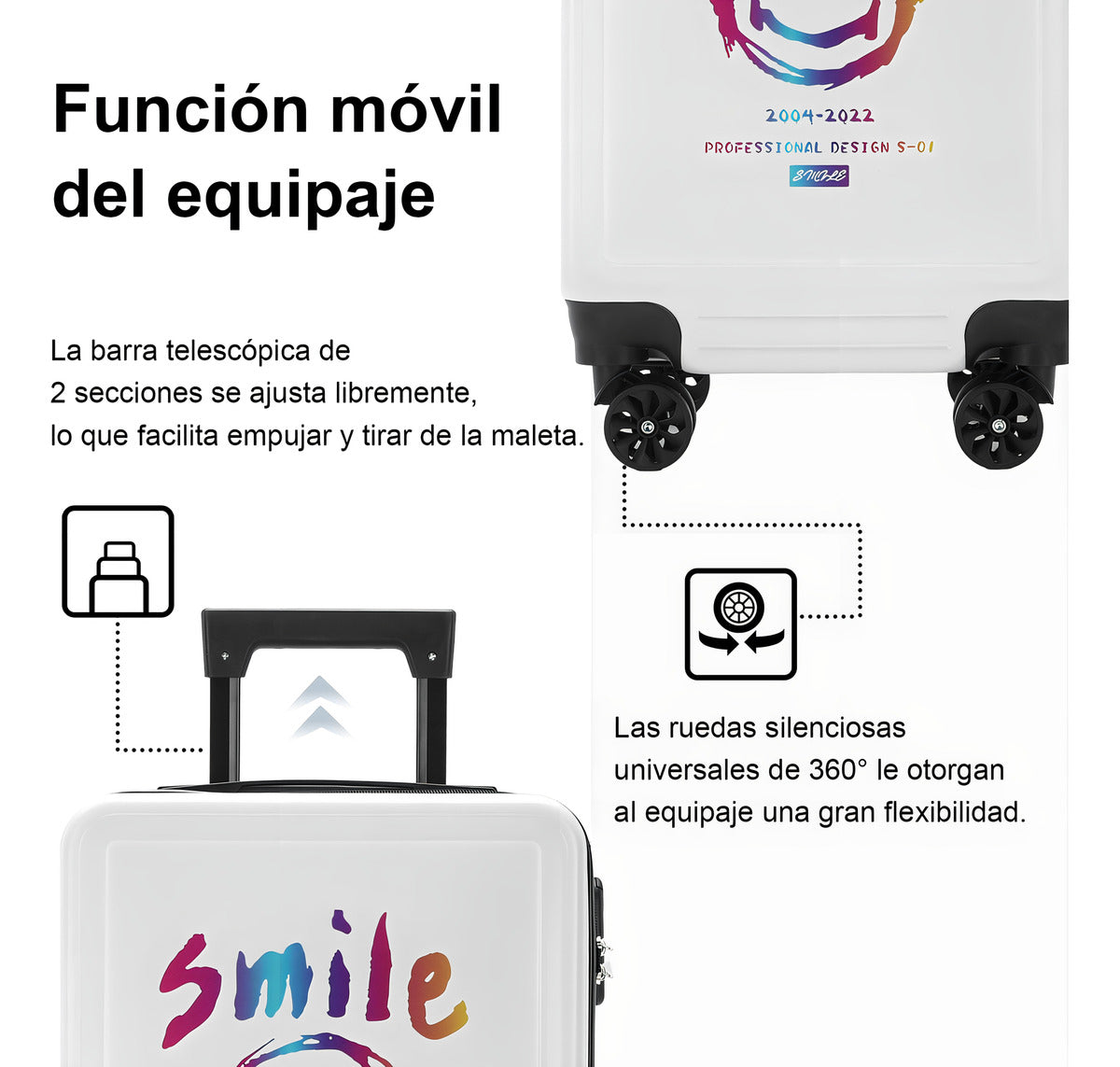 Mochila Maleta De Pollito Para Niños - Colores Variados Color Blanco Smile
