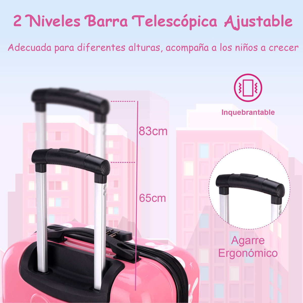 Mochila Maleta De Pollito Para Niños - Colores Variados