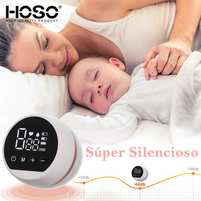 Portátil Sacaleche Extractor De Leche Materna Eléctrico Rosa