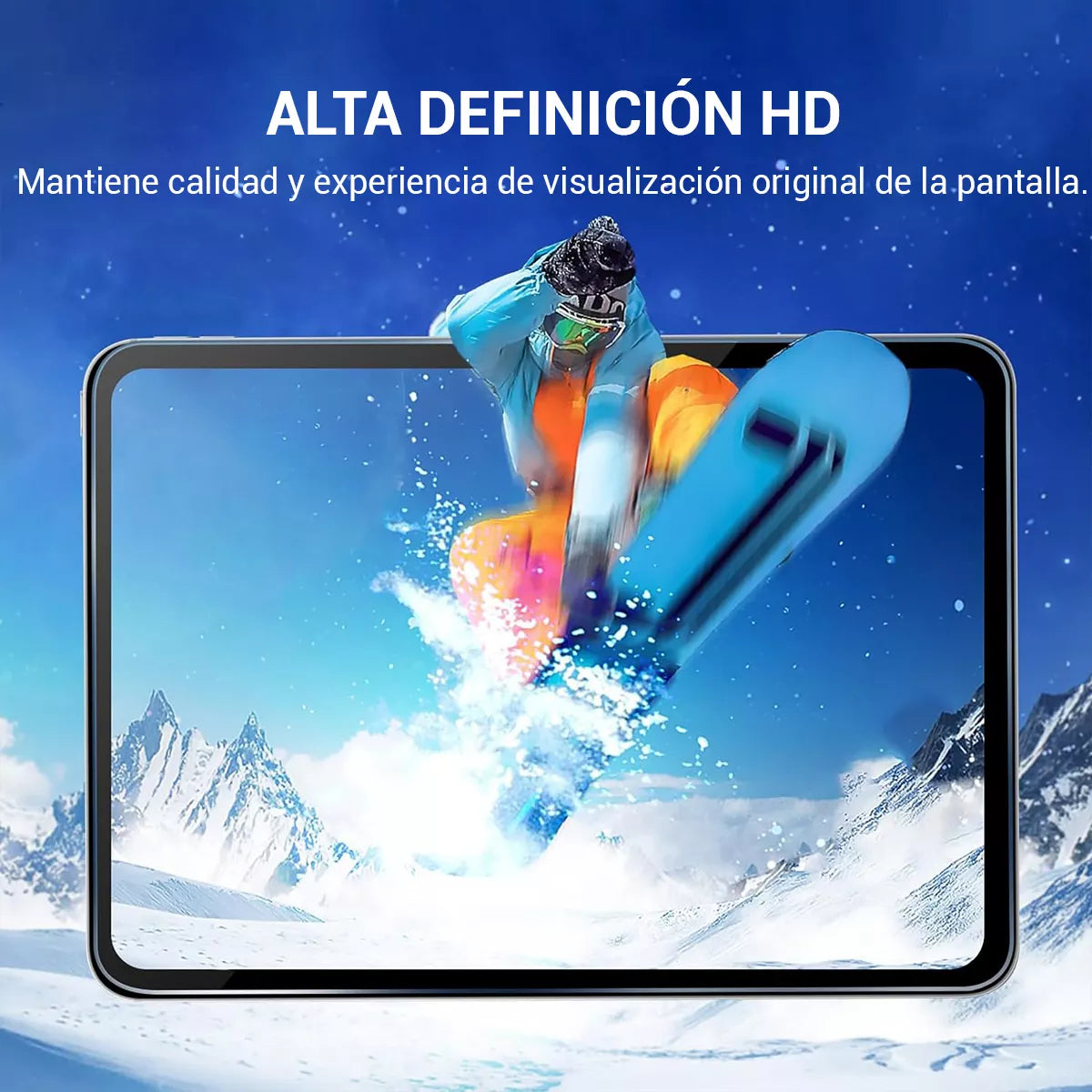 Lámina Vidrio Para iPad/pro/airmica Templada Arc Edge Hd