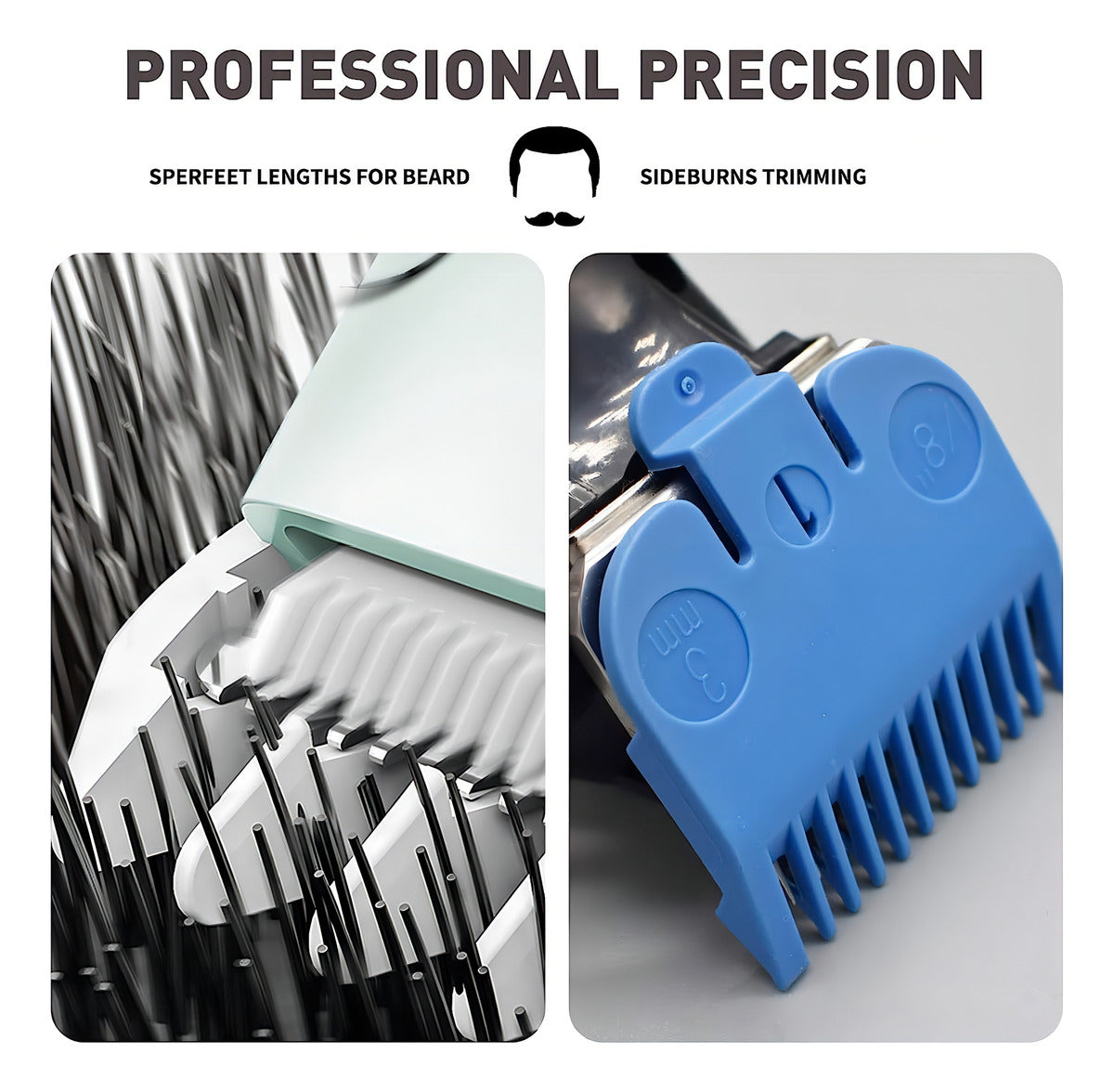 Set De Peines De Alzada Alternativos Para Wahl Color Variados