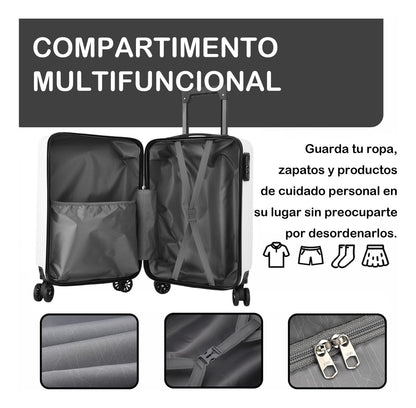 Maletas De Cabina De Viaje Chica Varios Colores  4 Ruedas
