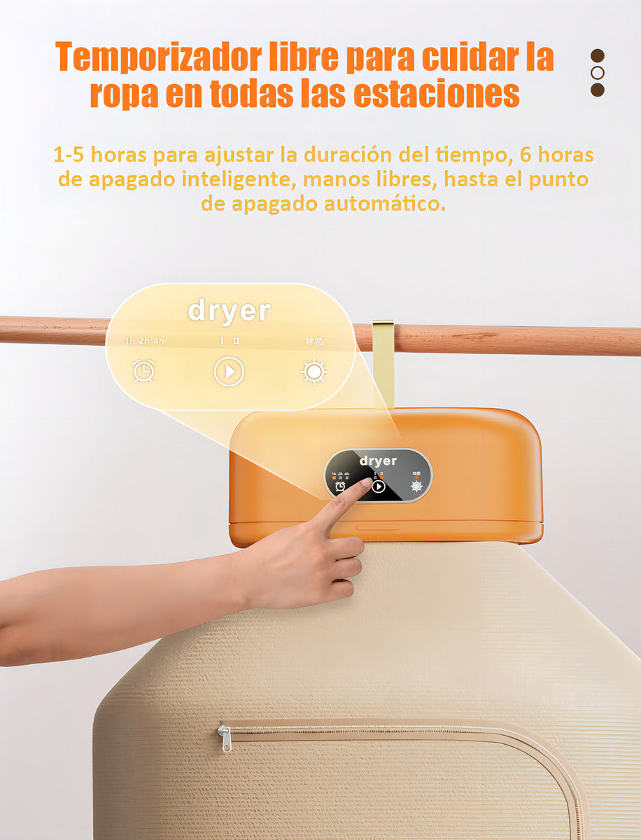 Secadora Portátil Plegable Hoso Uv Esterilización Ácaros Camping Ropa