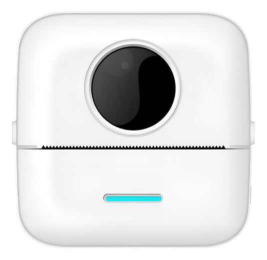 Mini Impresora Térmica Portátil Hoso Bluetooth 200dpi Usb-c Blanco