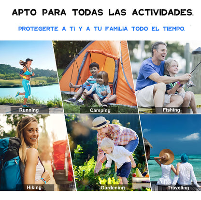 Pulsera Repelente Zancudos Chuño Antimosquitos Insectos 3pcs