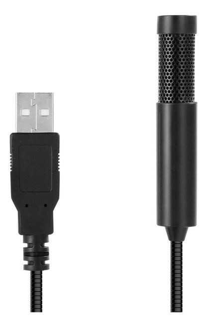 Micrófono De Grabación Profesional Mini Usb Yanmai Sf-558 Color Negro