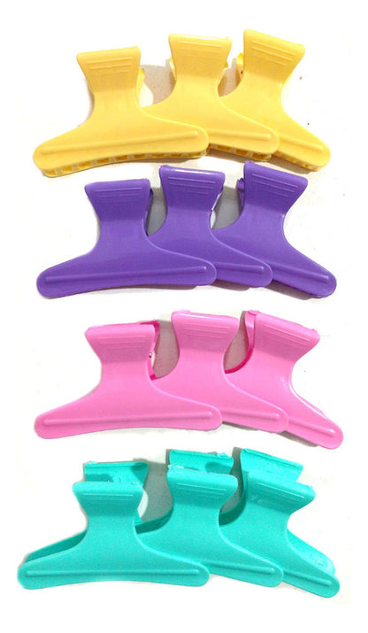 Pinzas Tomador 12 Und Cabello Colores O Negro