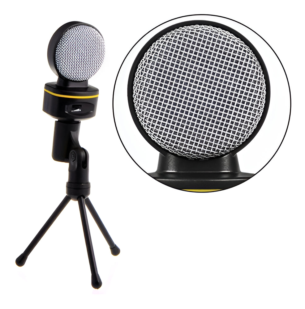 Micrófono Condensador Yanmai Cardioide Sf930 Para Podcast Y Streaming Negro