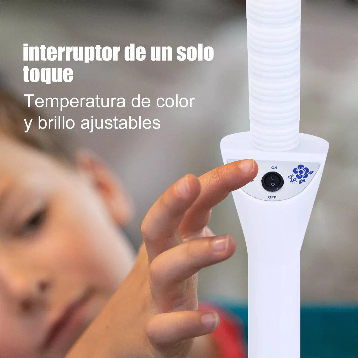 Lámpara Lupa LED HOSO con Pedestal