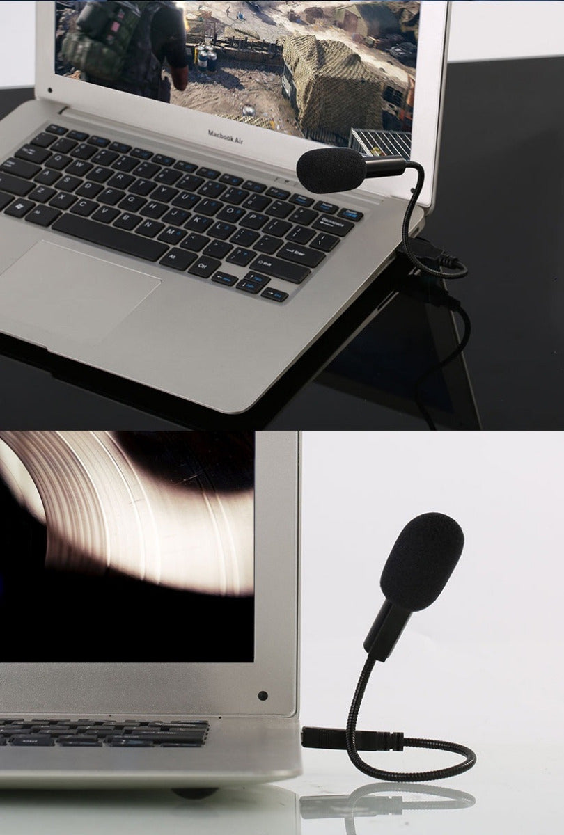 Micrófono De Grabación Profesional Mini Usb Yanmai Sf-558 Color Negro