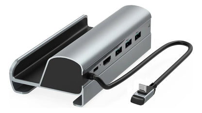 Hoso Dock Steam Deck 6en1 Hdmi 4k60hz Usb3.0 Pd100w