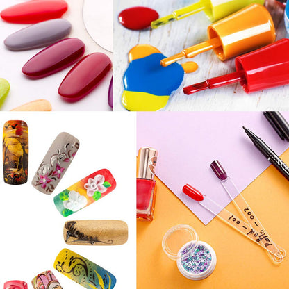 Muestrario De 50 Tips Uñas Para Practicar Manicure