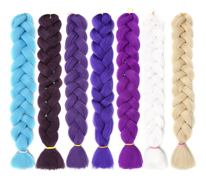 Kanekalon Pelo Sintético Trenzas Africanas - Todos Los Colores