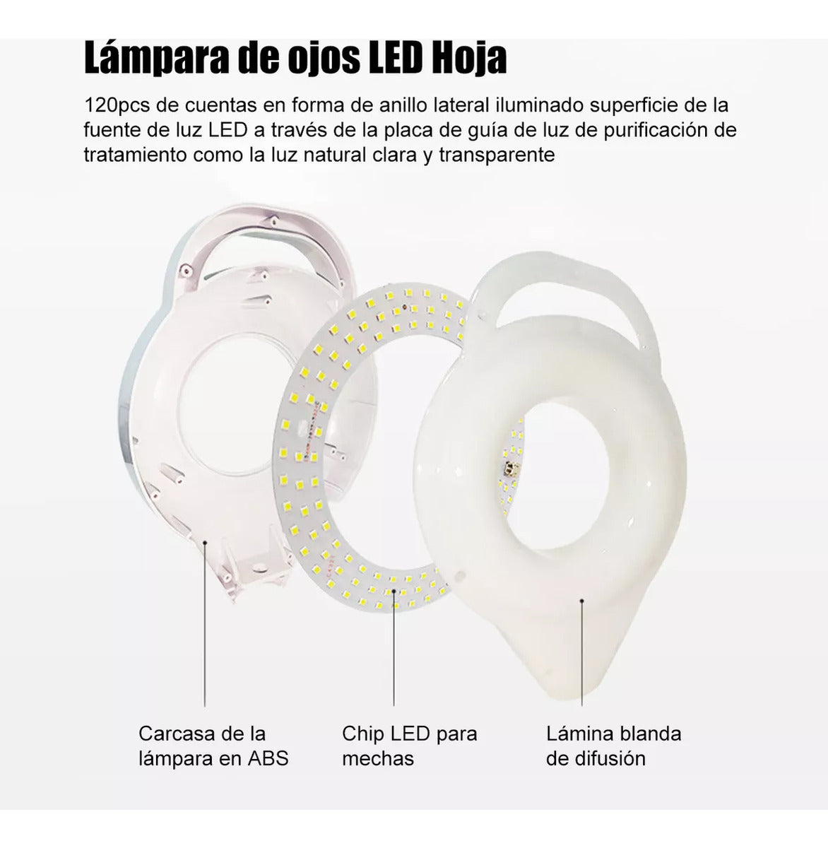 Lámpara Lupa LED HOSO con Pedestal