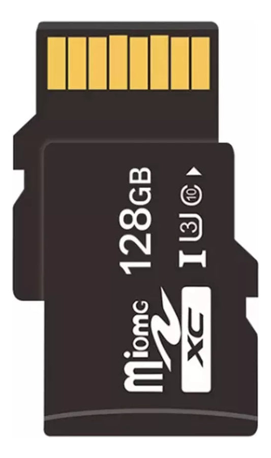 Microsd 128gb Alta Velocidad Uhs-i U3 Clase 10 Con Adaptador Sd Hoso