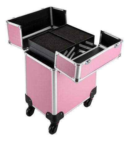 Maleta De Maquillaje Con Ruedas Caja Almacenaje Multiuso