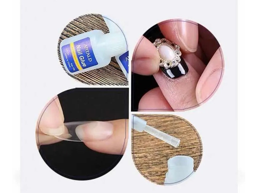 Pegamento Brush-onls Nail Glue Con Cepillo Para Uñas Postizas 10ml