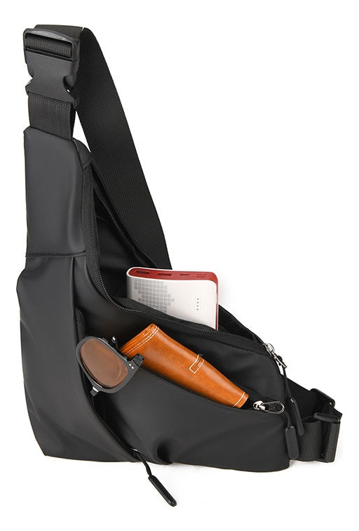 Bolso Bandolera Negro Y Gris Hombre Bolso Mujer Bolsos