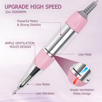 Torno Hoso Torno Manicure Color Rosa Pálido -