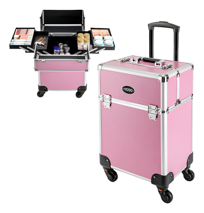 Maleta De Maquillaje Con Ruedas Caja Almacenaje Multiuso