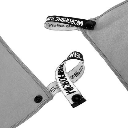 Toalla De Baño Viaje Deportiva Microfiba Secado Rápido 3pcs