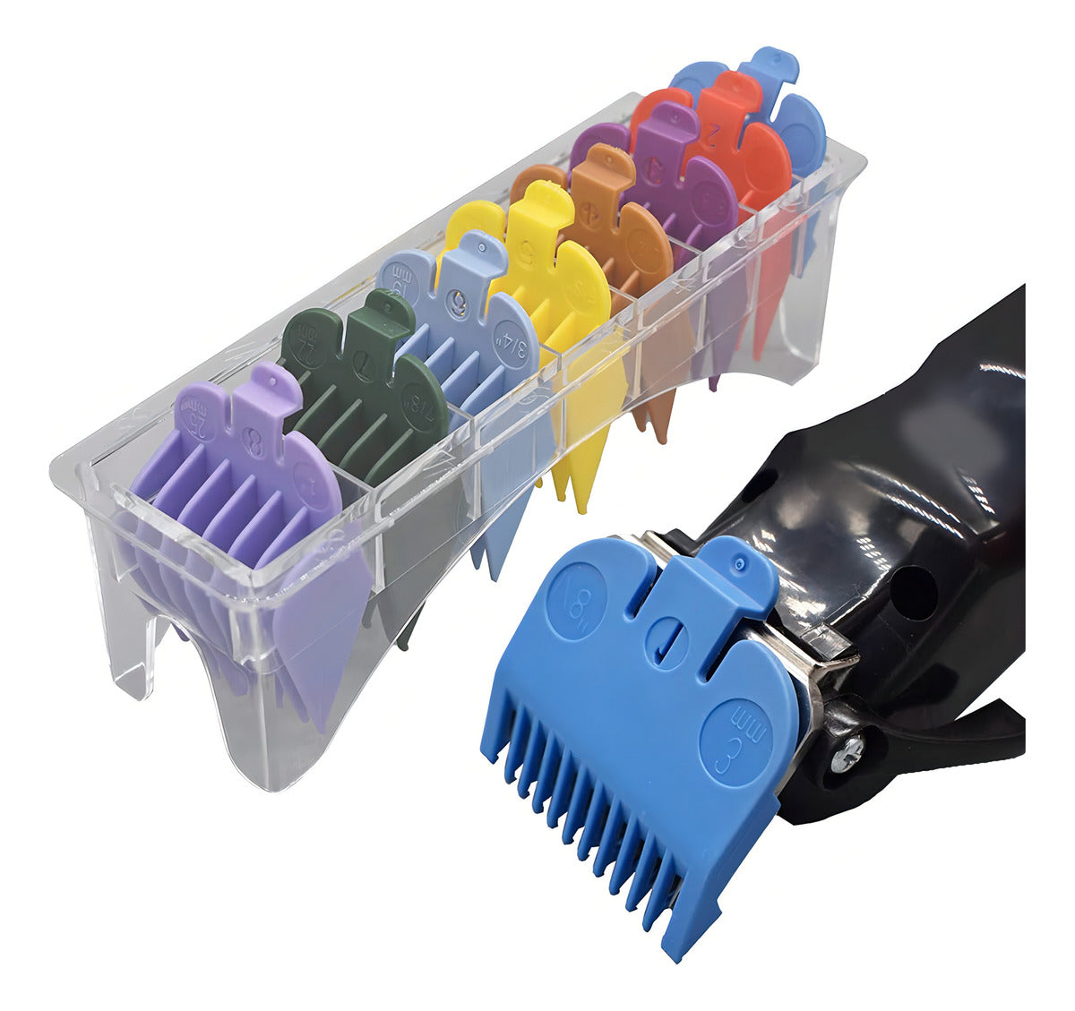Set De Peines De Alzada Alternativos Para Wahl Color Variados