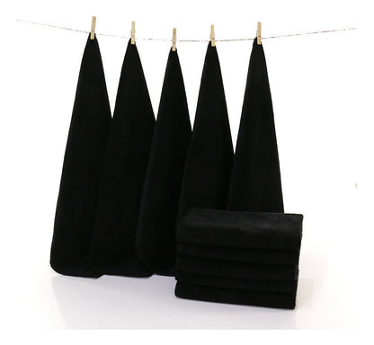 Toallas Para Peluquería / Barberia Negra